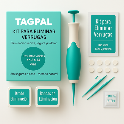TagPal™ – Elimina Verrugas de Forma Segura y sin Dolor en Casa